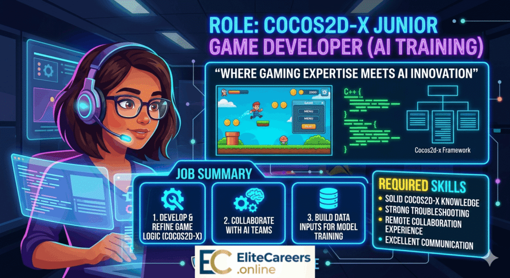 Cocos2d-x Junior Game Developer